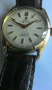 Rolex bubble back reg 6085 oro 14kt
