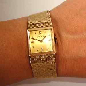 ROBERT ANSTEAD Solid 14K Yellow Gold Unisex Watch Fine Jewelry