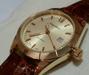 OROLOGIO DONNA  CARIBBEAN GOLD ORO 18KT AUTOMATICO PHILIP WATCH sconto 50% NUOVO