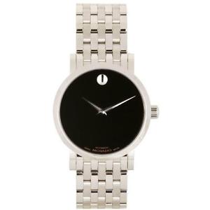 MOVADO RED LABEL HERREN 38MM AUTOMATIKWERK SAPHIRGLAS UHR 0606115