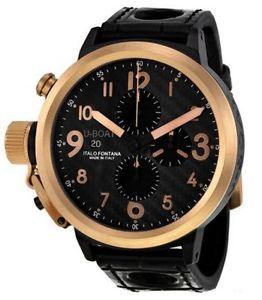 U-Boat Flightdeck 18K and 22K Gold Carbon Dial 50mm