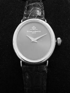 BAUME ET MERCIER or blanc 18 carats quartz dame (N) image 1