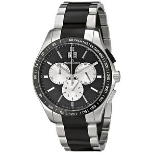 Maurice Lacroix Mens MI1028-SS002-331 Miros Analog Display Analog Quartz Silver