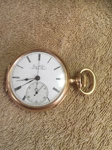 Rare 14k Chronograph Pocket Watch