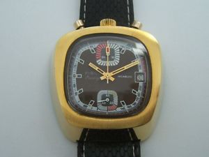 CHRONOGRAPHE FISCO BULL HEAD MOUVEMENT VALJOUX 7734 DE 1970 CP3