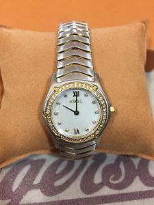 Ebel Classic Wave Damen Stahl/18 Karat Gold -Brillanten -Ref.: E1090F24/9725
