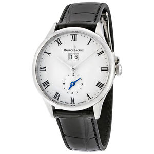 Maurice Lacroix Masterpiece Tradition GMT Leather Mens Watch MP6707-SS001-112