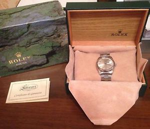 ROLEX OYSTERDATE PRECISION DATARIO ROULETTE SCATOLA GARANZIA RARO VINTAGE