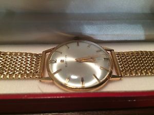 Men's 18K Rose Gold Election Non Magnetic Hand Winding Watch