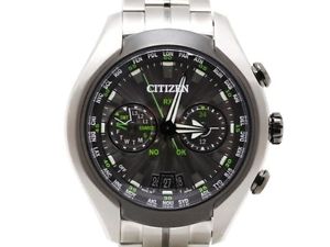 Used Watch CITIZEN Promaster satellite Wave CC1054-56E Solar radio clock Y7I