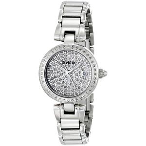 Invicta Women's 15873 Angel Analog Display Swiss Quartz Silver Watch
