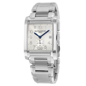 Baume and Mercier Hampton Silver Dial Automatic Mens Watch 10047
