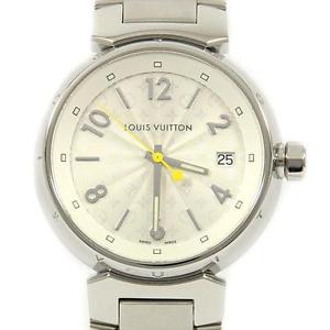 Authentic LOUIS VUITTON Q1313 Tambour Quartz  #260-001-333-1801