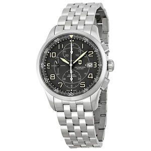 Victorinox Airboss Automatic Chronograph Stainless Steel Mens Watch 241620