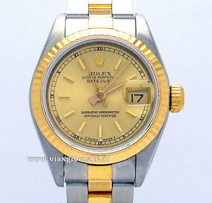 Rolex  Date Just ref. 69173 Lady 26mm Acc/Oro Automatic