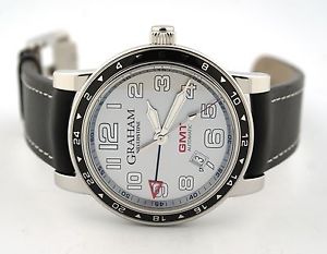 Graham Automatic Silverstone GMT  Time Zone 2TZAS.S01A Watch