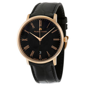 Maurice Lacroix Les Classiques 18kt Rose Gold Mens Watch LC6007-PG101-310