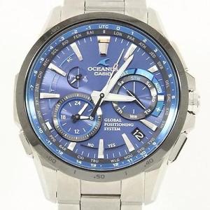 Authentic CASIO Oceanus GPS 10th Anniversary Solar Quartz  #260-000-432-1385