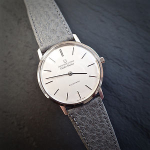 Universal Geneve Golden Shadow 18k Solid White Gold Vintage Micro Rotor 66 Watch
