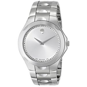 Movado Mens 606379 Luno Sport Stainless Steel Bracelet Watch