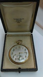 Agassiz pocket watch 18kt solid gold
