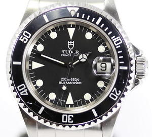 Auth TUDOR SUBMARINER 79190 Cal.2824-2 Black dial Men's w/Garantie_274860