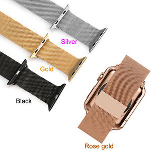 Milanese Stainless Steel Wristband Bands Strap For Apple Watch iWatch 38 /42mm
