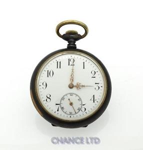 Swiss Quarter Repeater Open Face Case Pocket Watch Great No.67