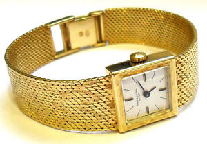 FAVRE-LEUBA WRISTWATCH VINTAGE - RETRO - GOLD ANTIQUE WATCH - MECHANICAL SWISS