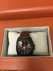 Wyler Geneve Code R Automatic Chronograph Watch - unique case and dial!
