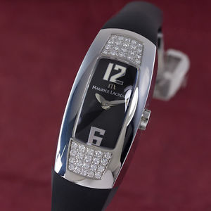 MAURICE LACROIX LADY INTUITION DIAMANTEN STAHL DAMENUHR LIMITIERT VP: 2490,- €