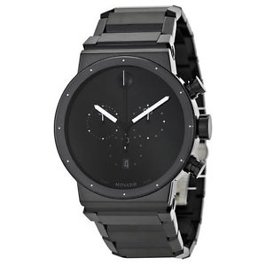 MOVADO Sapphire Synergy Black Dial Men's Watch