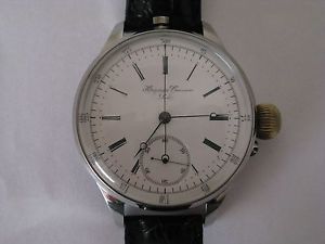 Huguenin Eduard- chronograph split second single button.