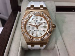AUDEMARS PIGUET Lady Royal Oak R/Gold & Diamond Automatic! 77321OR.ZZ.D010CA.01!