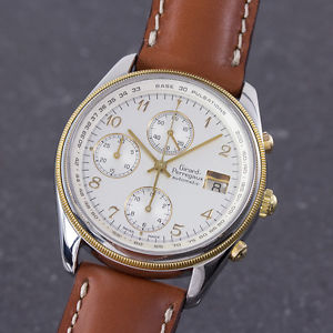 GIRARD PERREGAUX 4900 OLIMPICO CHRONOGRAPH STAHL / GOLD HERRENUHR VP: 11500,- EU