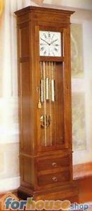 Orologio pendolo legno 2 cassetti colore foto diamantini&domeniconi