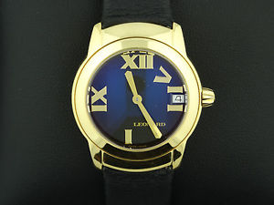 LADIES LEONARD 18K SOLID GOLD SPHERE WRISTWATCH BEAUTIFUL