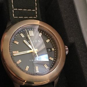 Halios TROPIK OLIVE Automatic Extremely RARE Olive Dial, EXCELLENT!!!!!!