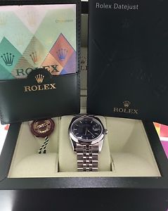 ROLEX DATEJUST REF 116200 ACCIAIO BR JUBILE' IN CONDIZIONI OTTIME  FULL SET