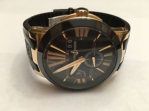 Ulysse Nardin Executive Dual Time 18kt Rose Gold 43mm Black Dial Ref:246-00-3/42