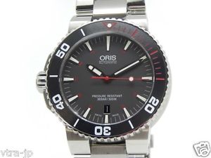 Authentic Orris Aquis Red Limited Edition Y1753316 Oyster Perpetual Mens Watch