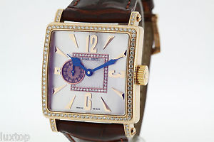 ROGER DUBUIS Golden Square MoP 18K Rose Gold Retail $36'000 SERVICED (1513)