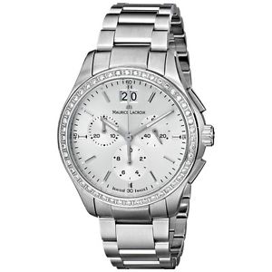 Maurice Lacroix Womens MI1057-SD502-130 Miros Analog Display Analog Quartz Silve