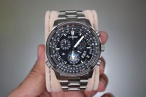 Citizen Eco-Drive PERPETUAL CALENDAR CHRONOGRAPH Titanium Limited Japan Market