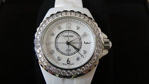 Chanel J12 Lady's Watch H2685, Quartz Movement, Diamond