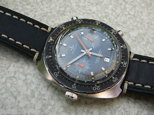 Very rare Model Chronographe Automatic DUGENA DIVER Calibre 12 from 1970