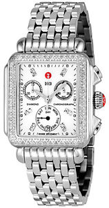 BRAND NEW AUTHENTIC MICHELE DECO DAY WOMENS LUXURY WATCH SALE | MWW06P000099