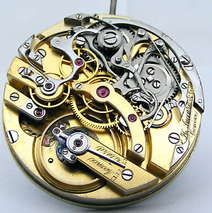 Vintage Hig Grade Patek quality Chronograph pocket watch movement,running