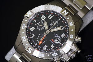Auth BALL "Engineer Hydrocarbon" Spacemaster Chrono GMT2 DC3036C-SAJ-BK Auto