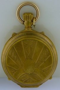 ROCKFORD POCKET WATCH KEY WIND KET SET